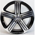 18" Volkswagen Golf GTI Jetta Passat R32 Black Machined Wheels & Rims