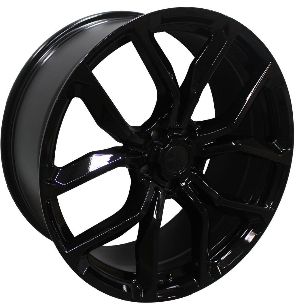 22" Range Rover Full Size / Sport / Defender SVR Satin Black Wheels & Rims