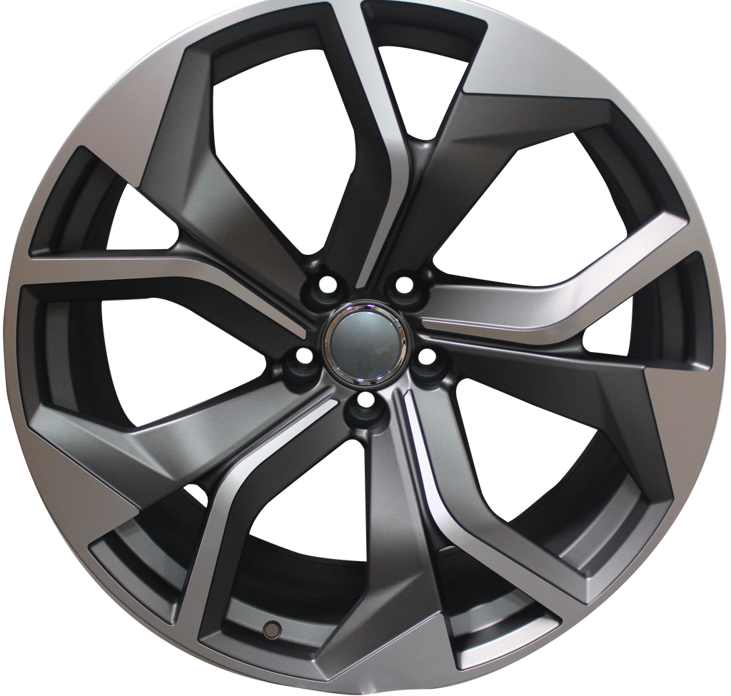 23" Audi Q5 Q7 Q8 A6 A7 A8 S-Line Black Machined Wheels & Rims