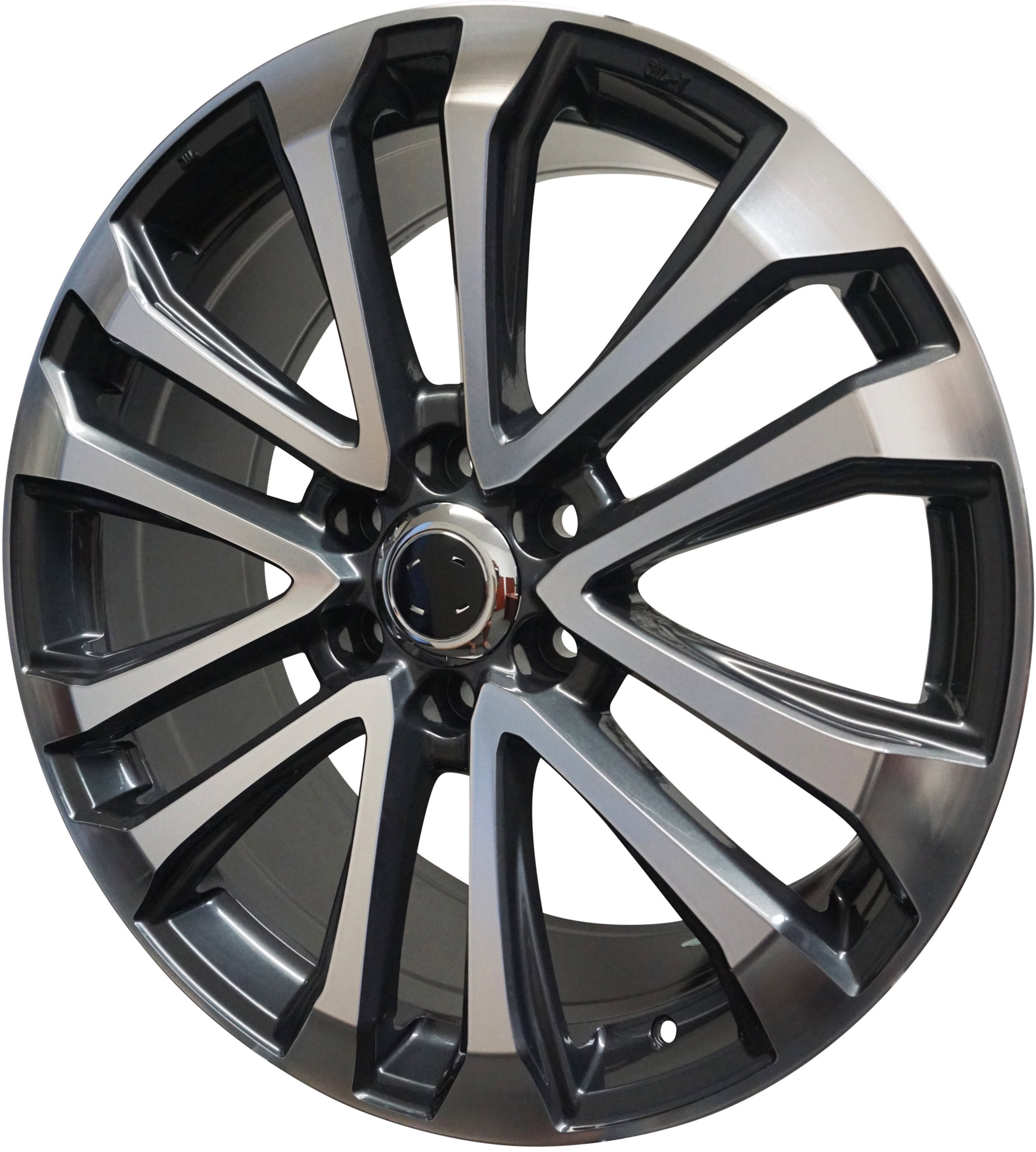 20" Toyota 4Runner FJ Cruiser Tacoma Tundra Sequoia Gunmetal Machined Wheels & Rims