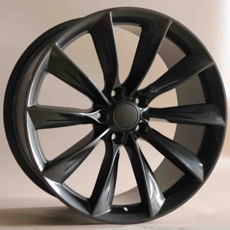 19" Tesla Model 3 Model Y Matte Black Style 11 Wheels