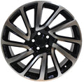 22" Range Rover Full Size / Sport / SVR / Defender Autobiography Black Machined Wheels & Rims