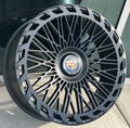 24" Cadillac Escalade Platinum SUV ESV EXT Satin Black Wheels & Rims