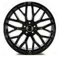 19" Audi A4 A8 Q3 Q5 Q7 S-Line R8 Mesh Gloss Black Style 24 Wheels & Rims