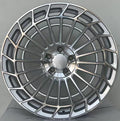 22" Mercedes S-Class S550 S580 S600 Staggered Silver Machined Style 49 Wheels & Rims