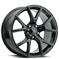 20" Jeep Grand Cherokee SRT Trackhawk Hellcat Laredo Gloss Black Wheels & Rims
