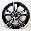 20" Mercedes S-Class E-Class Staggered Black Machined Style 40 Wheels