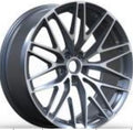 20" Porsche Macan Staggered Black Machined Style 28 Wheels