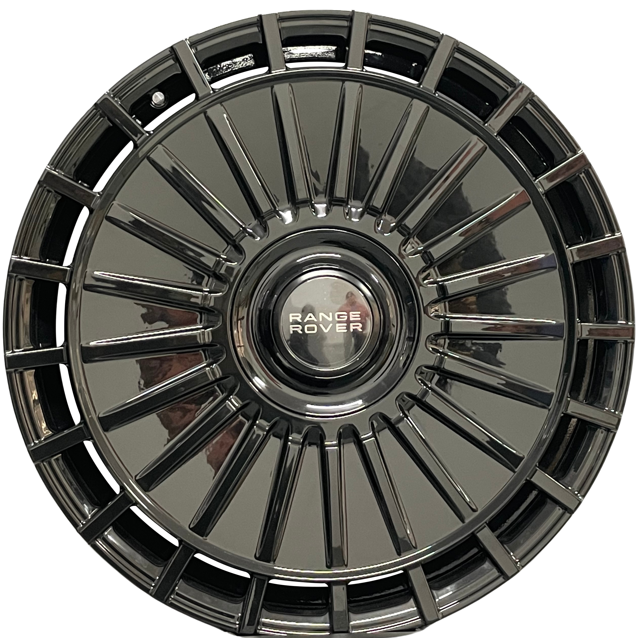 24" Range Rover HSE Sport SV P360 P400 P460 Monoblock Forged Gloss Black Style 39 Wheels & Rims