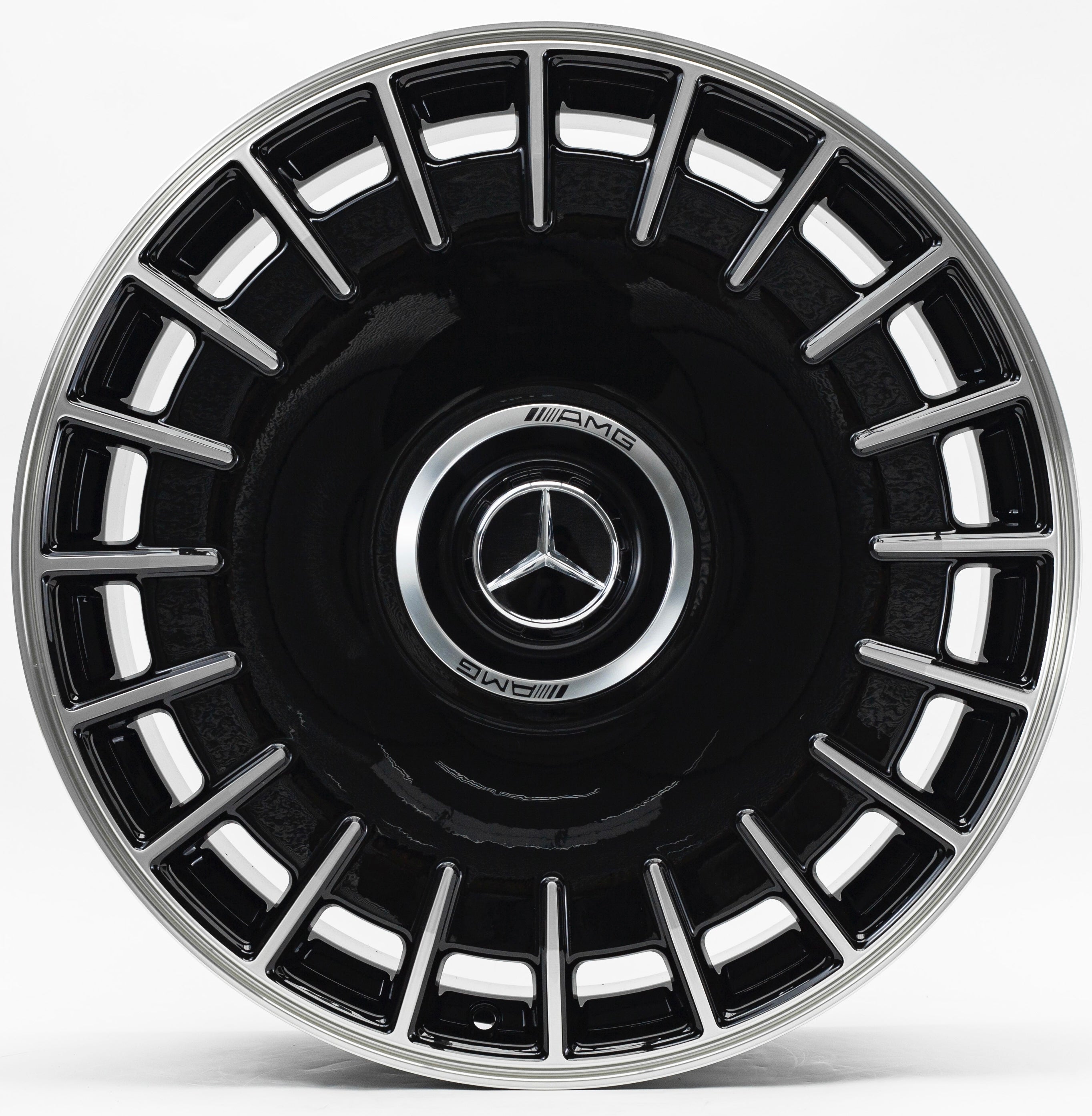 20" Mercedes S-Class CL-Class Staggered Black Machined Style 69 Wheels