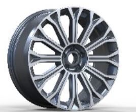 20" Mercedes E-Class S-Class Staggered Gloss Black Machined Style 67 Wheels & Rims