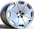 20" Audi A4 A5 A6 A7 S4 S5 RS6 RS7 S-Line Black Machined Style 43 Wheels