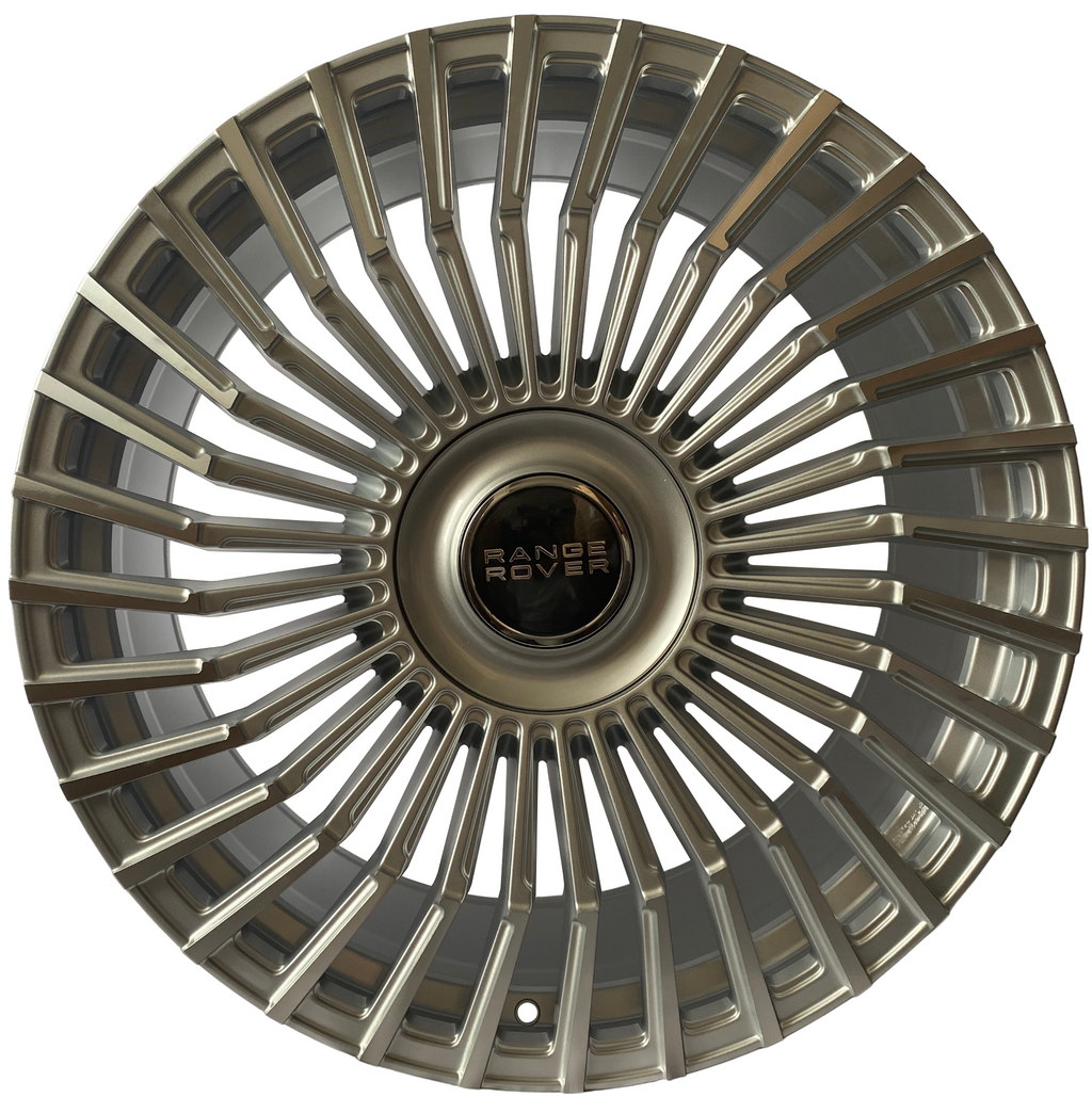 23" Range Rover Full Size Sport Silver Machined Style 35 Wheels