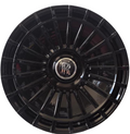 22" Rolls Royce Ghost Cullinan Phantom Forged Gloss Black Style 27 Wheels