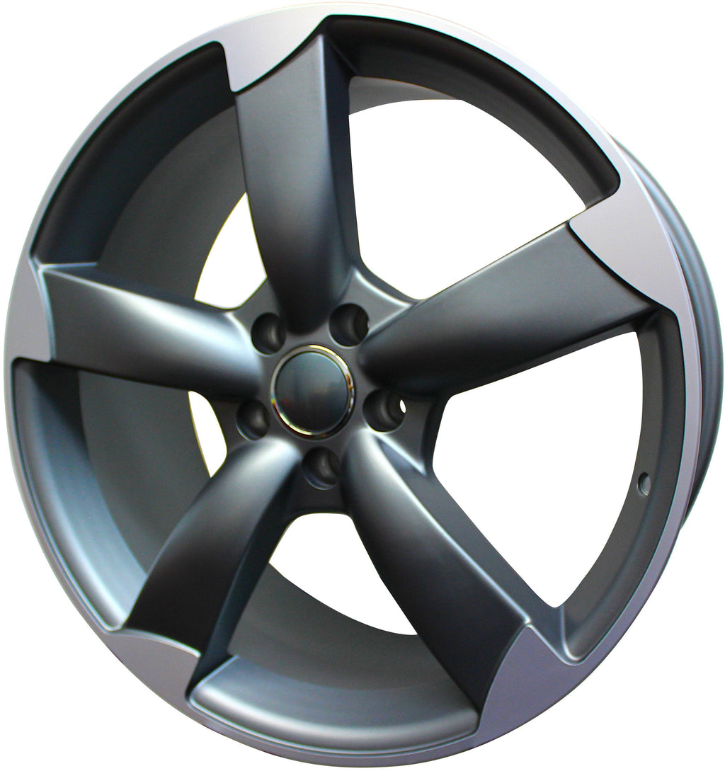 19" Audi A4 A5 A6 A7 Q5 S-Line Gunmetal Machined Style 11 Wheels & Rims
