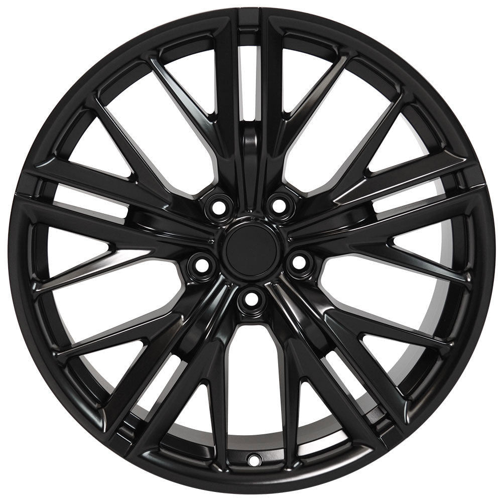 20" Chevy Camaro SS RS ZL1 Staggered Gloss Black Wheels & Rims
