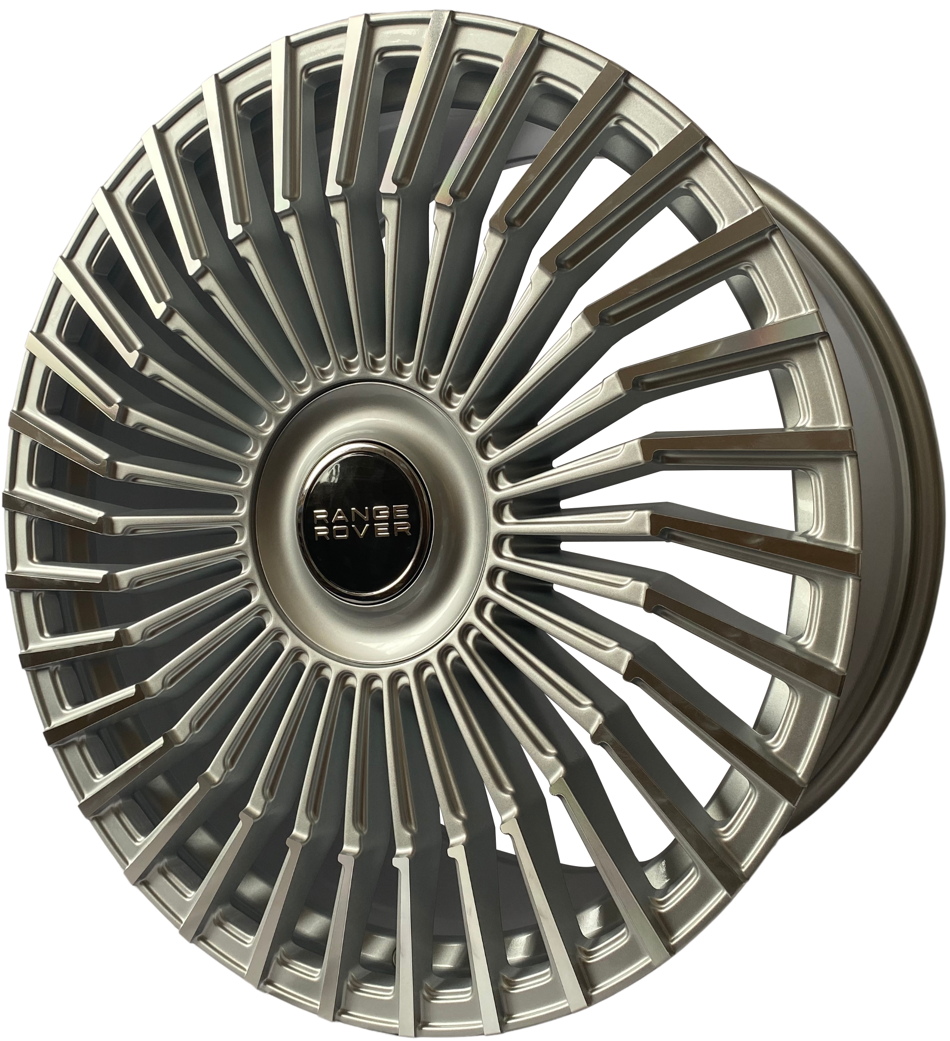 23" Range Rover Full Size Sport Silver Machined Style 35 Wheels