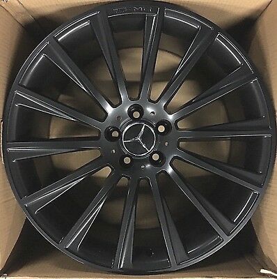 20" Mercedes S-Class S65 S63 S580 S600 Staggered Gloss Black Wheels & Rims