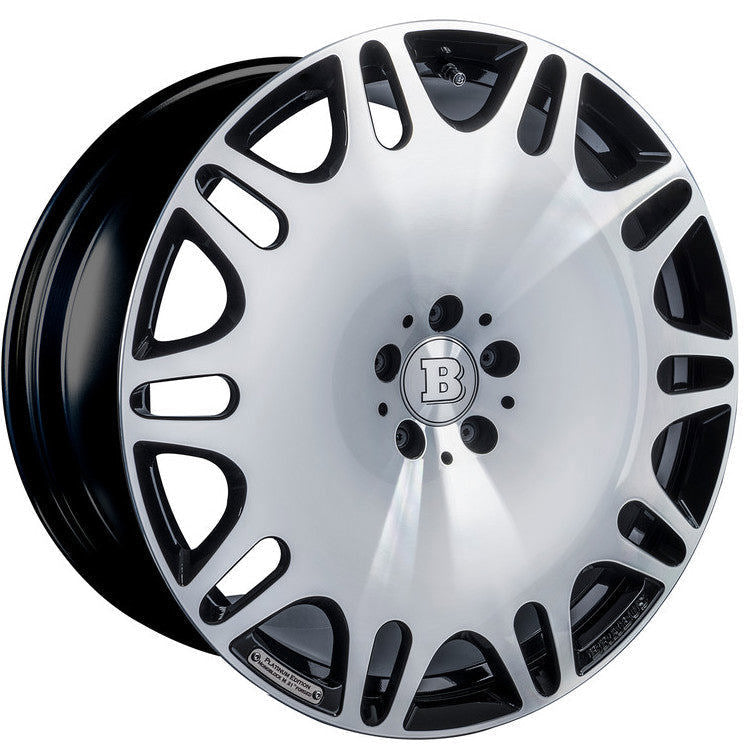 22" Mercedes S-Class S580 S600 Forged Staggered Gloss Black Machined Style 52 Wheels & Rims