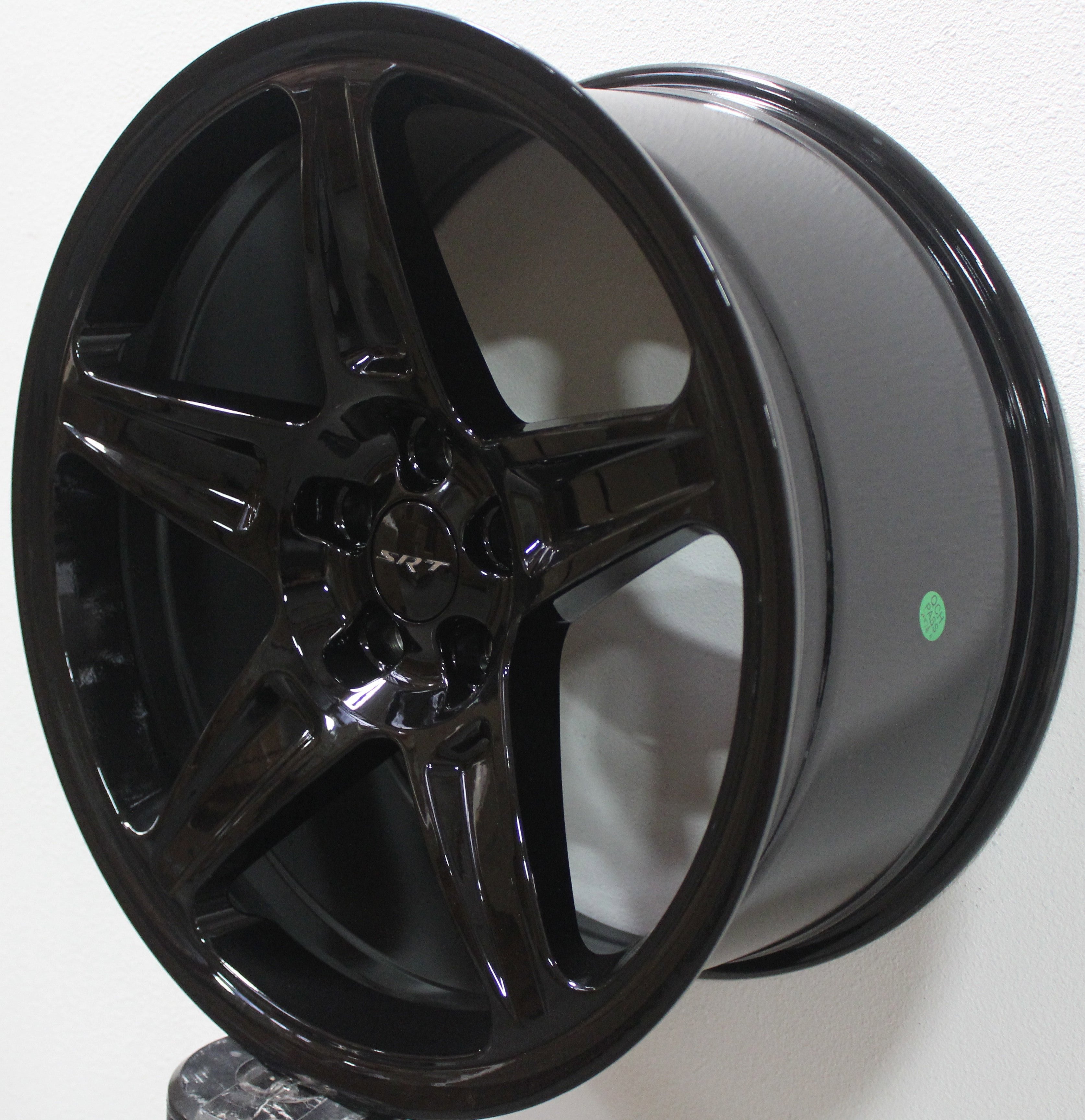 22" Dodge Charger Challenger Magnum Hellcat SRT Gloss Black Demon Wheels & Rims
