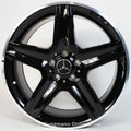 20" Mercedes G-Wagon G550 G63 G65 Satin Black Machined Lip Wheels & Rims