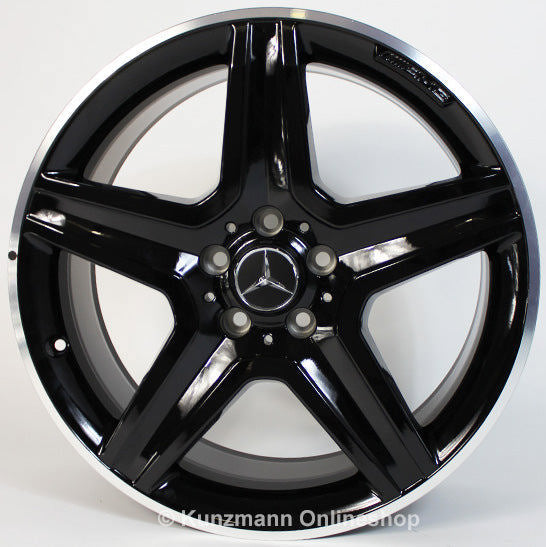 20" Mercedes G-Wagon G550 G63 G65 Satin Black Machined Lip Wheels & Rims