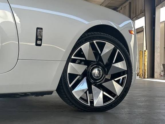22" Rolls Royce Ghost Cullinan Phantom Forged Black Style Wheels