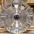 22" Bentley Continental GT Flying Spur Forged Silver Polished Style 14 Wheels