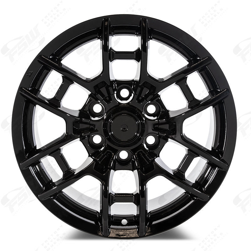 18" Toyota 4Runner FJ Cruiser Tacoma TRD Pro Style Matte Black Wheels & Rims