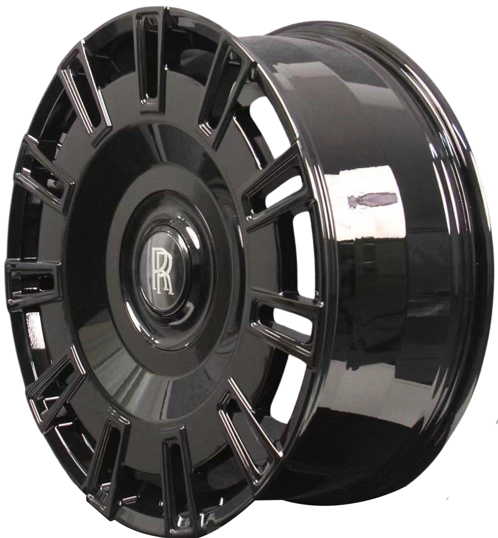 22" Rolls Royce Ghost Wraith Phantom Forged Gloss Black Style 1920 Wheels & Rims