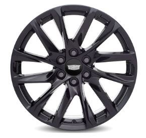24" Cadillac Escalade ESV Platinum Style Gloss Black Sierra Tahoe Yukon Wheels & Rims