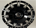 26" Cadillac Escalade ESV EXT Black Machined Style 20 Wheels