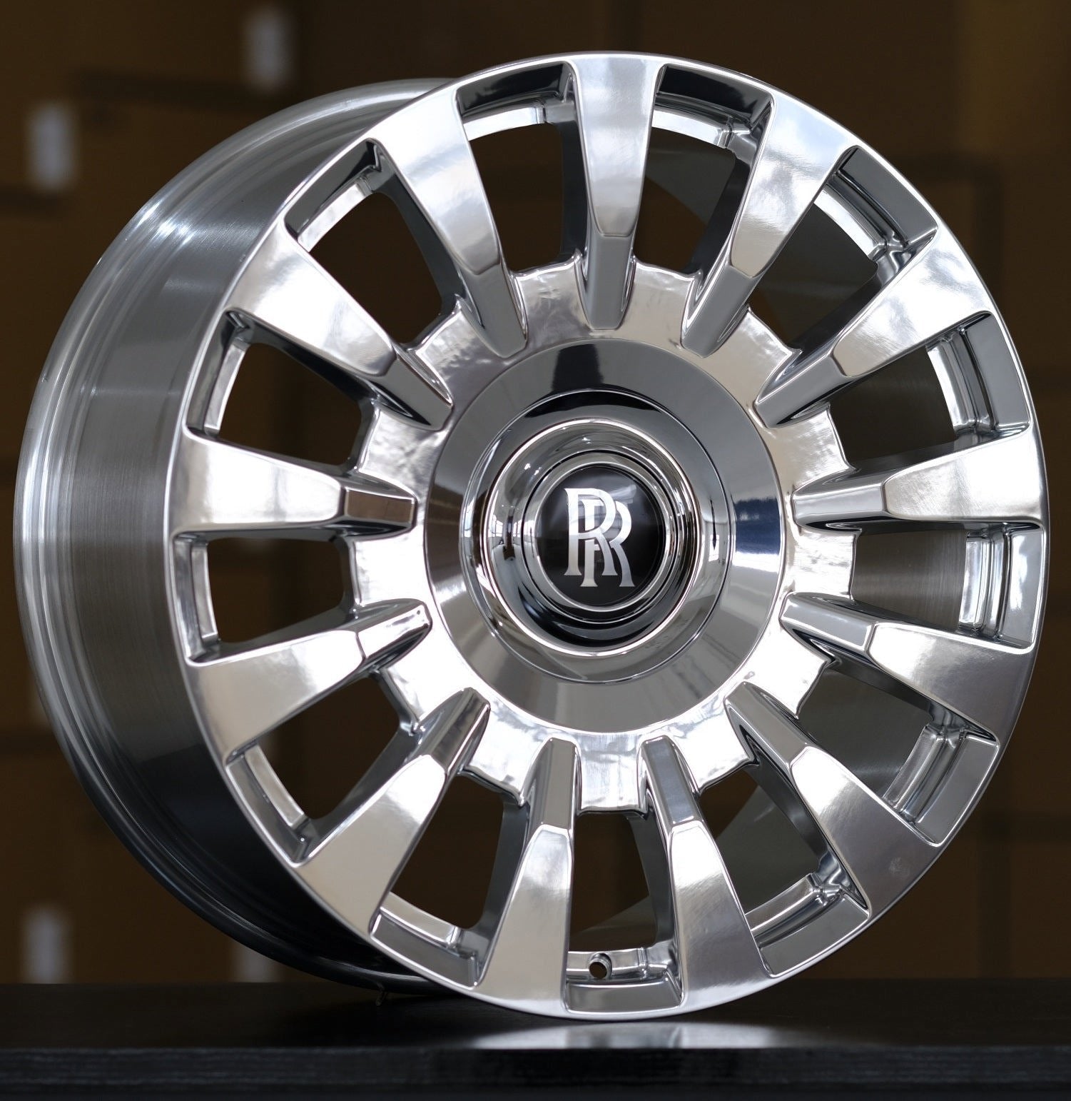 21" Rolls Royce Ghost Wraith Phantom Forged Staggered Polished Style 11 Wheels & Rims