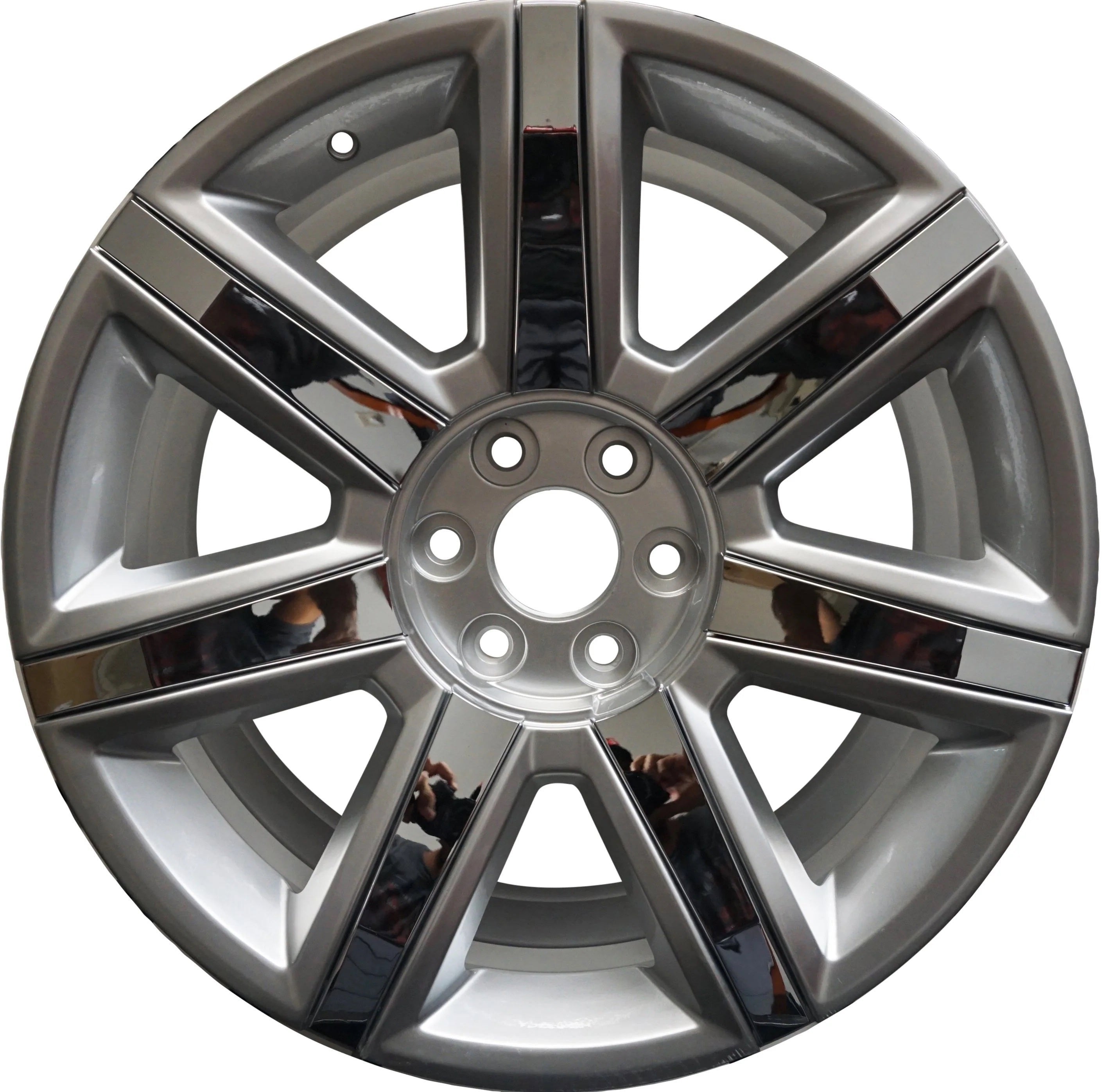 26" Cadillac Escalade ESV Platinum Style Silver Chrome Inserts Wheels & Rims