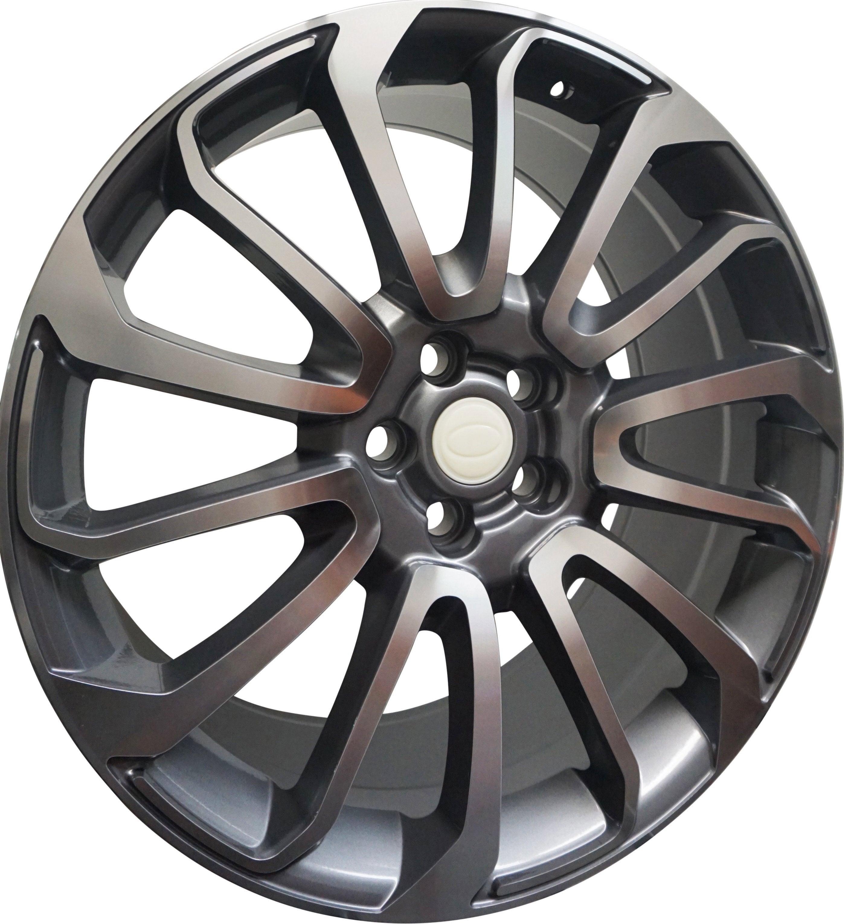 24" Range Rover Full Size / Sport / Defender Autobiography Black Machined Wheels & Rims