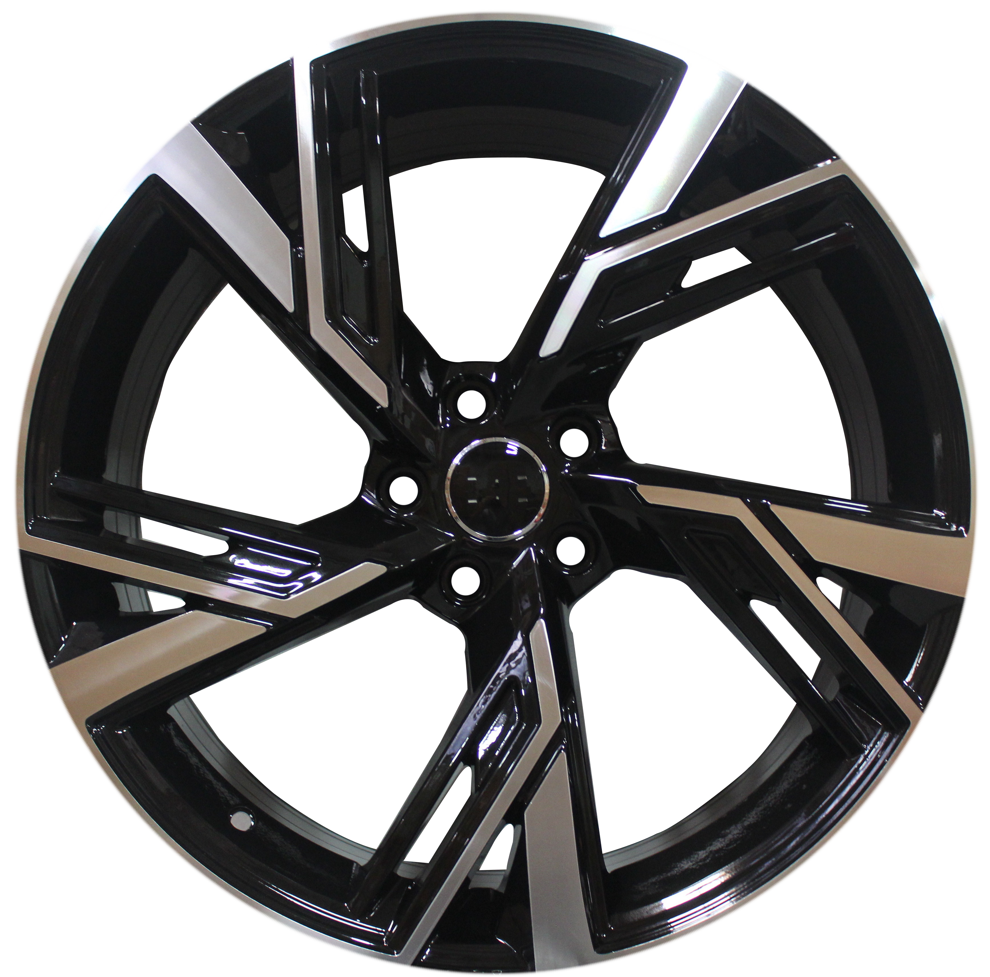 19" Audi A4 A5 A6 A7 S4 S5 S6 S7 RS Style Black Machined Wheels & Rims