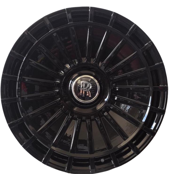 24" Rolls Royce Ghost Wraith Phantom Forged Staggered Gloss Black Wheels & Rims