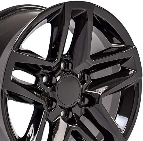22" Chevy GMC Sierra Yukon Tahoe Trail Boss Gloss Black Style 30 Wheels