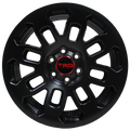 18" Toyota 4Runner FJ Cruiser Tacoma TRD Pro Style Satin Black Wheels & Rims