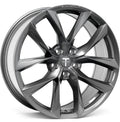 21" Tesla Model S Model X Satin Black Wheels & Rims