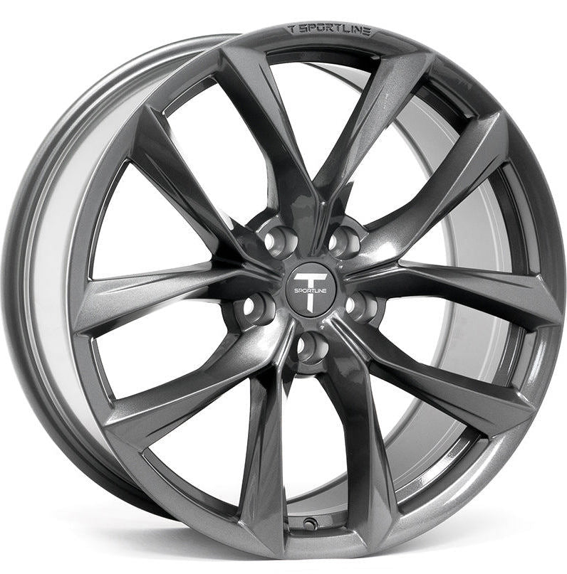21" Tesla Model S Model X Satin Black Wheels & Rims
