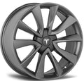19" Tesla Model 3 Model Y Gunmetal Style 15 Wheels & Rims