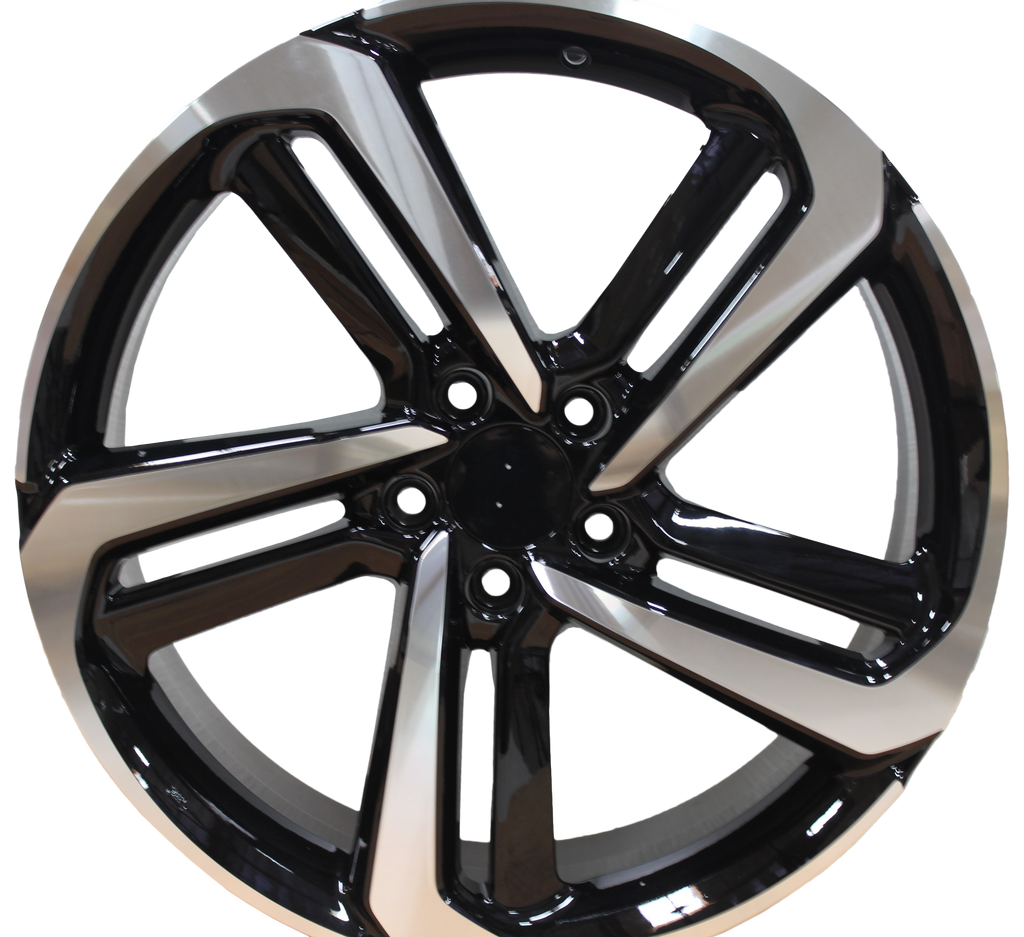 18" Honda Accord Civic CRV Acura Black Machined Wheels & Rims