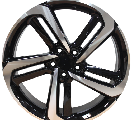 18" Honda Accord Civic CRV Acura Black Machined Wheels & Rims