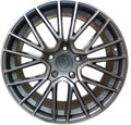 22" Porsche Cayenne S GTS Turbo Mesh Spyder Gunmetal Machined Wheels & Rims