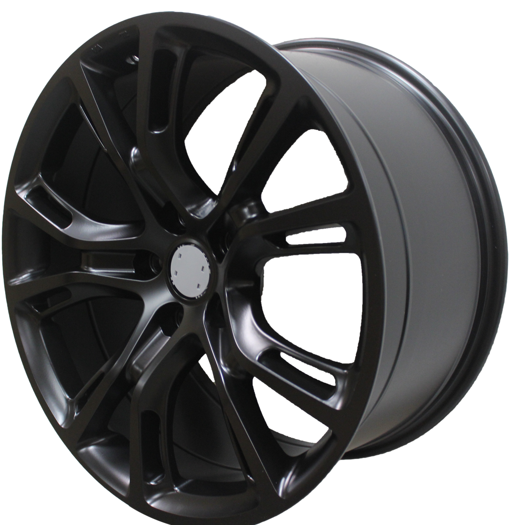 22" Jeep Grand Cherokee SRT Hellcat Laredo Gloss Black Wheels & Rims