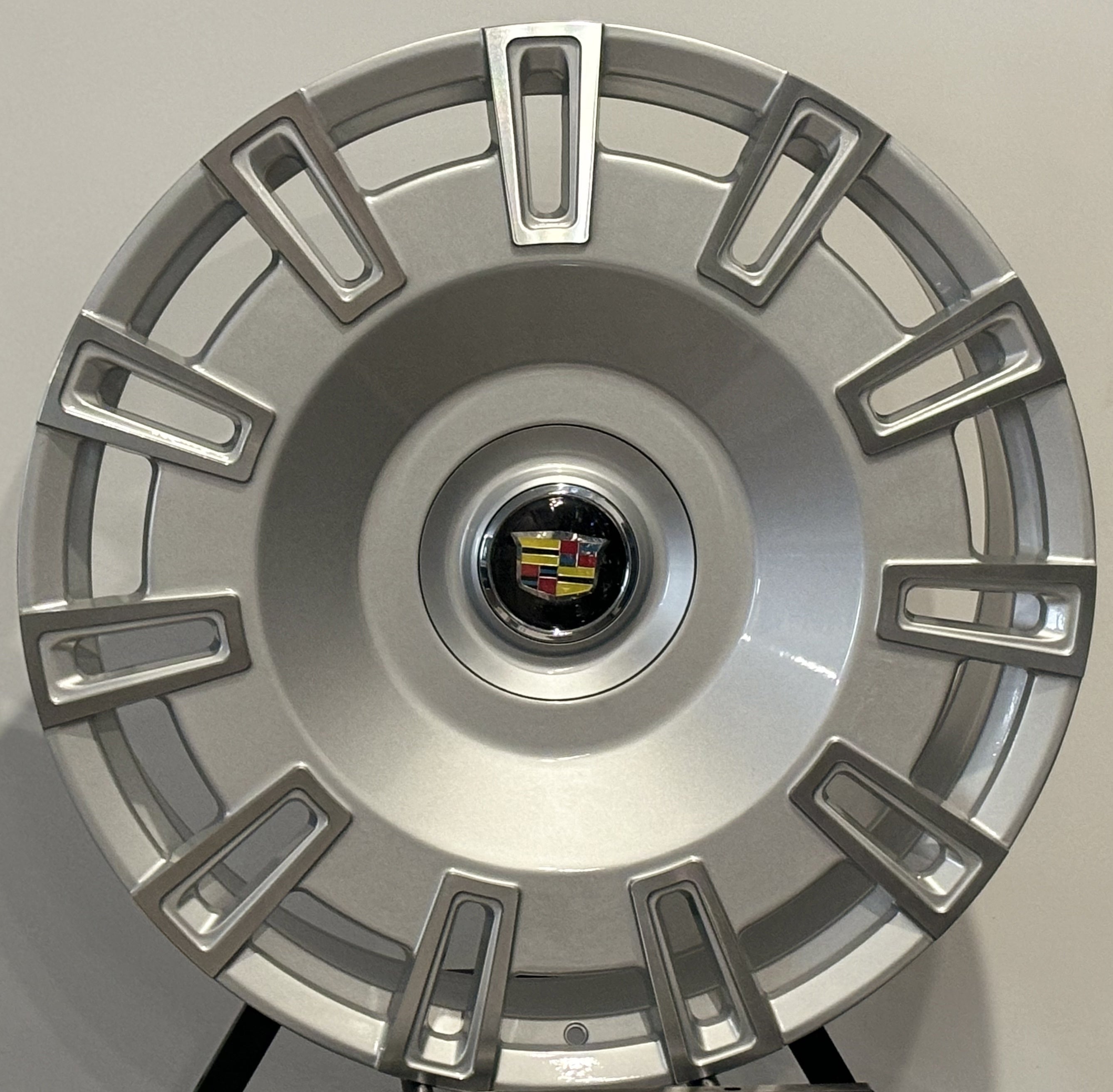 26" Cadillac Escalade ESV EXT Silver Machined Style 20 Wheels
