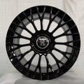 22" Rolls Royce Ghost Cullinan Phantom Forged Staggered Gloss Black Style 16 Wheels & Rims