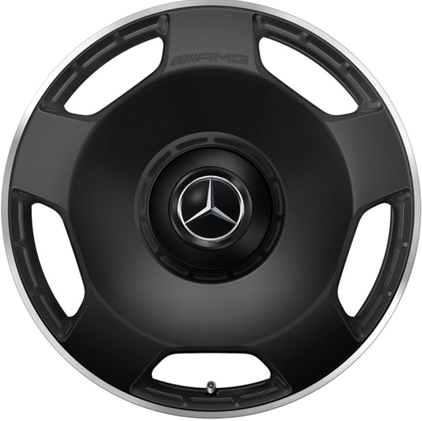 22" Mercedes G-Wagon G580 G550 G63 G65 Forged Brabus Style Matte Black Machined Lip Wheels & Rims