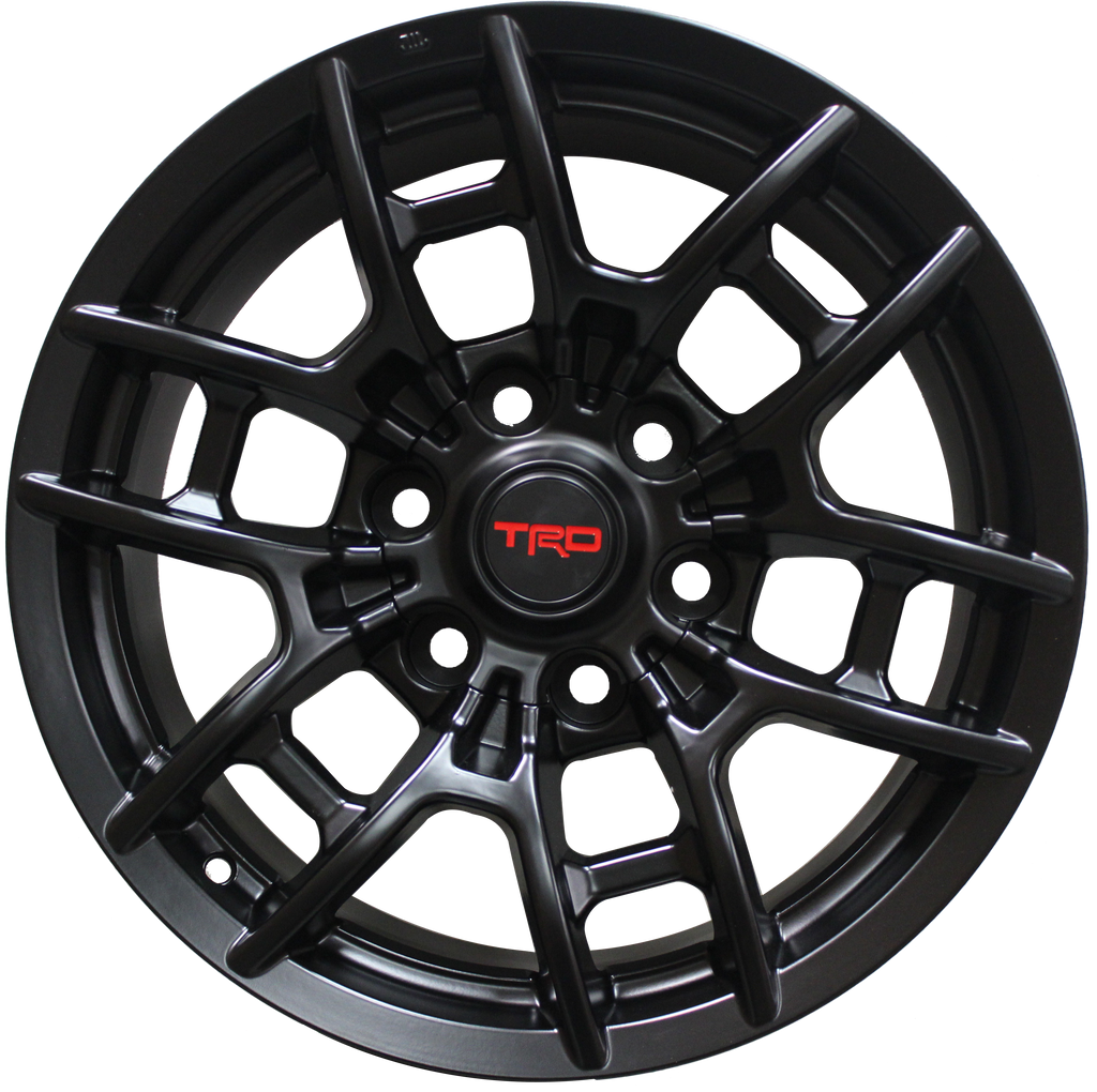 22" Toyota 4Runner FJ Cruiser Tacoma TRD Pro Style Matte Black Wheels & Rims